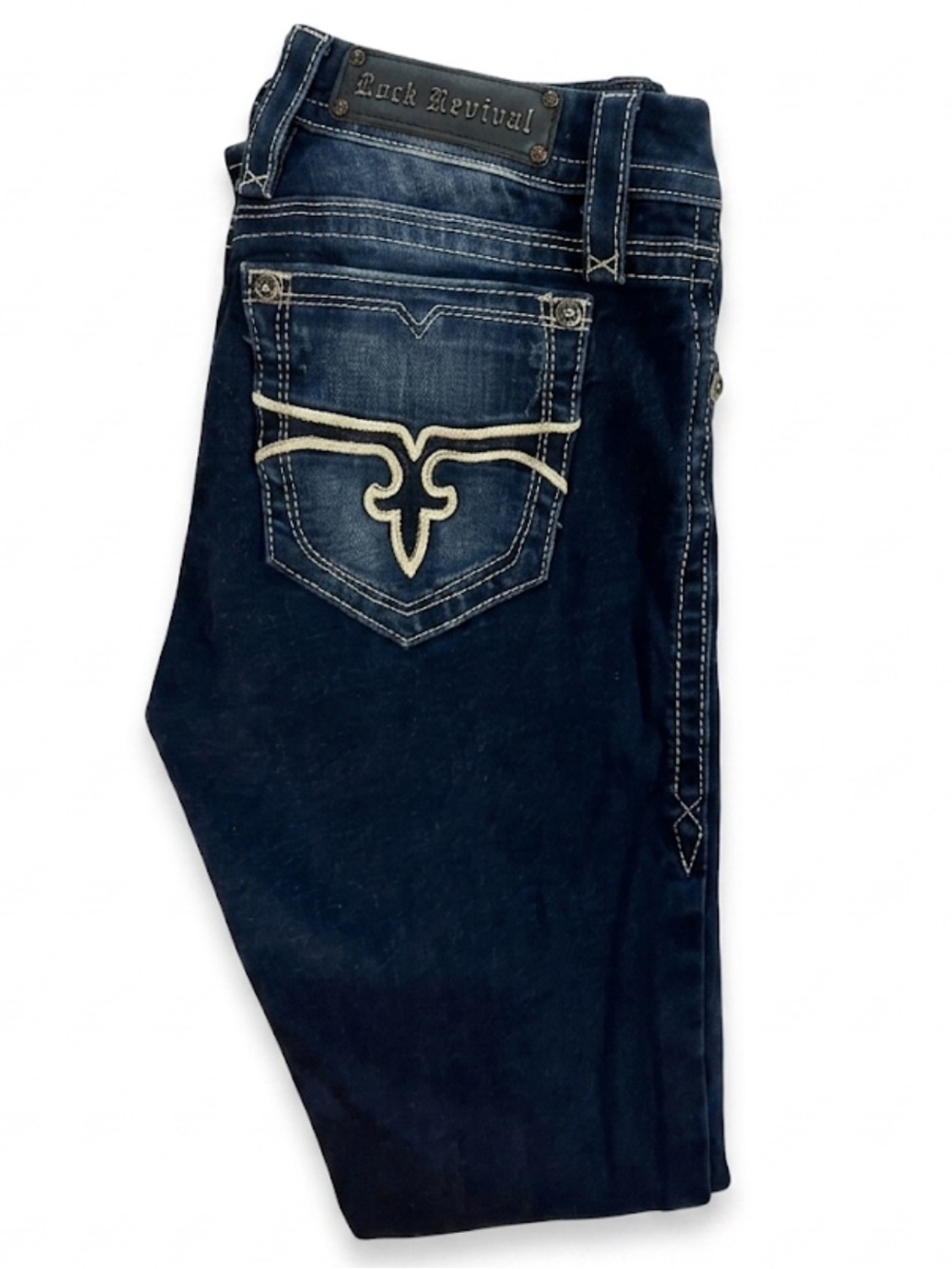 Rock Revival Blue Faded Jeans Size 30